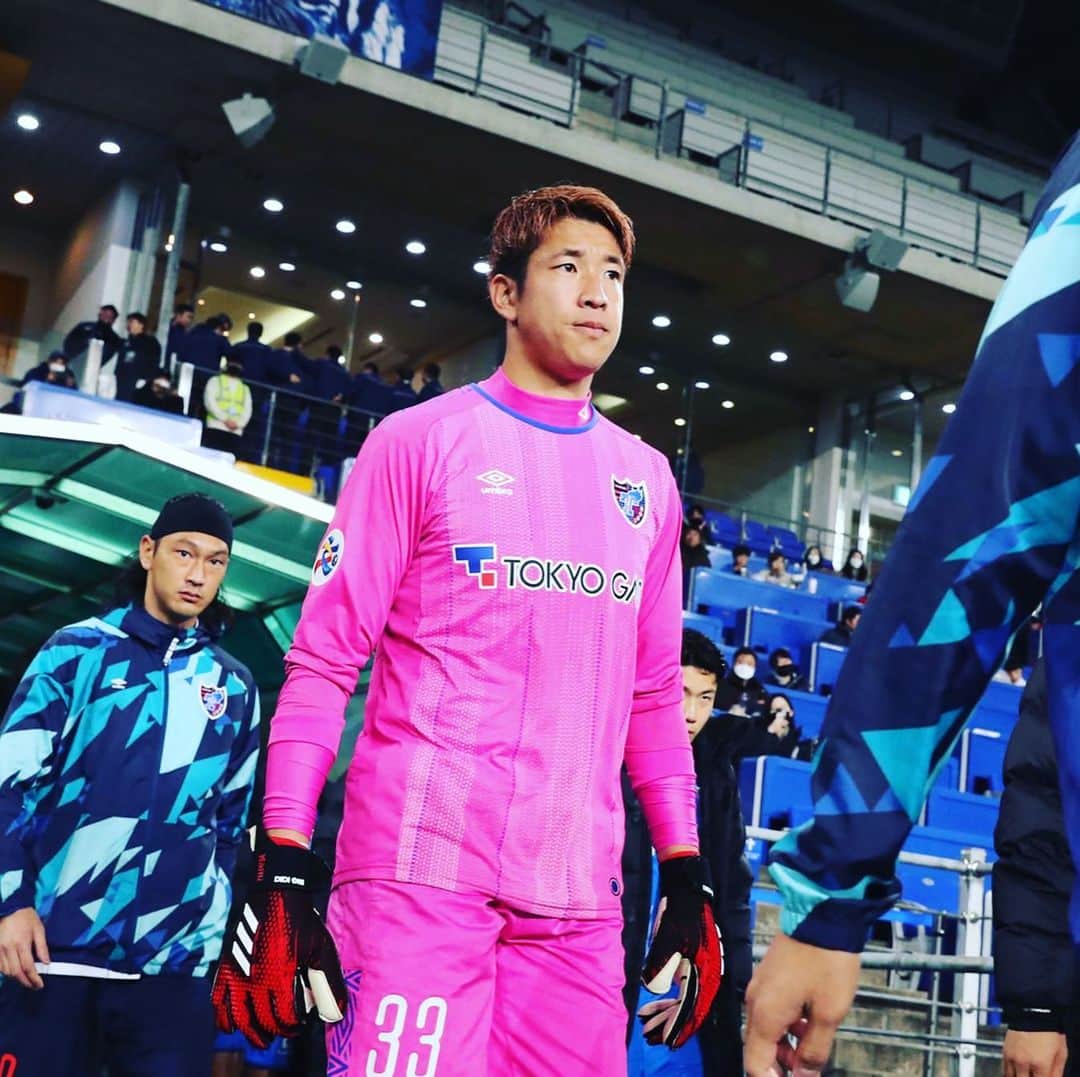 林彰洋のインスタグラム：「Away game vs UHFC1-1  自分自身がやるべき事をしっかりまた見つめなおして修正します。  チームとしてはまた違う課題が出てきて積み重ねて引き出しを増やしていけたらと思います。  しっかり次節に向けていい準備を🤝  #vs蔚山現代FC #fctokyo」