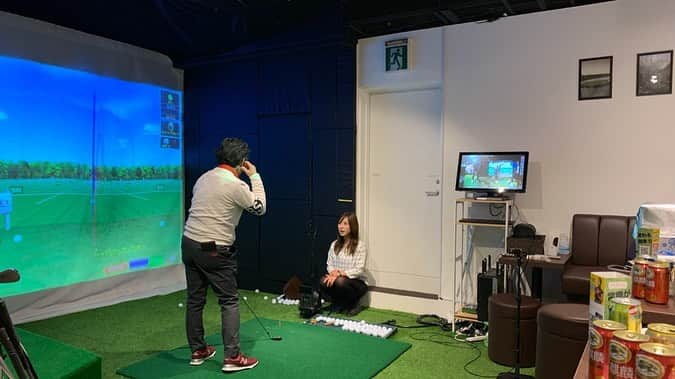 青木茉里奈さんのインスタグラム写真 - (青木茉里奈Instagram)「2020.2.11.Tue Valentine Event⛳️ 来てくださった皆様に本当に感謝です🤎 とても楽しい時間でした(≧∀≦)✨ ありがとうございました＾＾ ・ ・ ・ #golf #indoorgolf #event #valentineevent #tokyo #ginza  #ありがとうございました #感謝 #🧡」2月12日 14時17分 - marinaaoki28