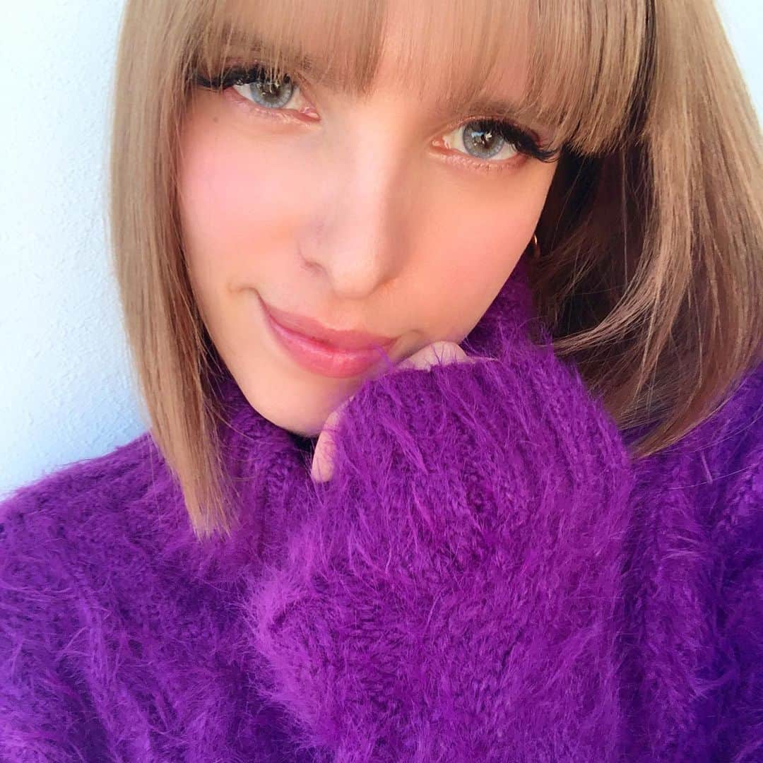 IVANさんのインスタグラム写真 - (IVANInstagram)「* 🔮💜💟💜💟💜🔮 紫色。 #purple#spring#evris#yslbeauty#love #紫 #春色 #ほんのり紫のアイシャドー💜」2月12日 15時54分 - fresanaca