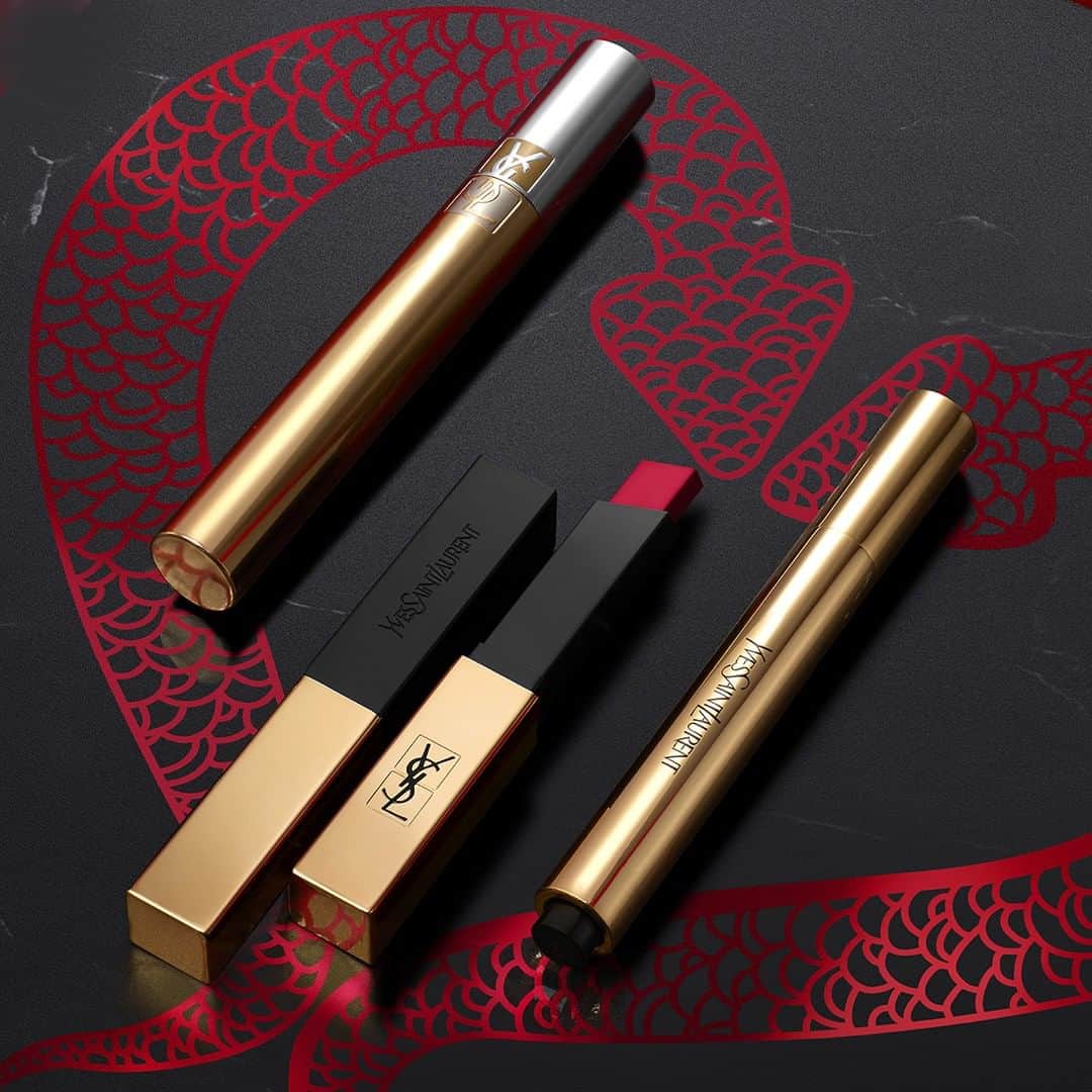 Yves Saint Laurent Beautyさんのインスタグラム写真 - (Yves Saint Laurent BeautyInstagram)「For a quick and easy Valentines Day look tonight, get dressed with the Touche Éclat, a bold swipe of mascara to embolden and a pop of RPC The Slim to blur the lines tonight. TOUCHE ÉCLAT LE STYLO ROUGE PUR COUTURE THE SLIM in N°21 ROUGE PARADOXE MASCARA VOLUME EFFET FAUX CILS #yslbeauty #valentinesday #hypnotizinglove #toucheeclat #illuminator」2月12日 17時59分 - yslbeauty