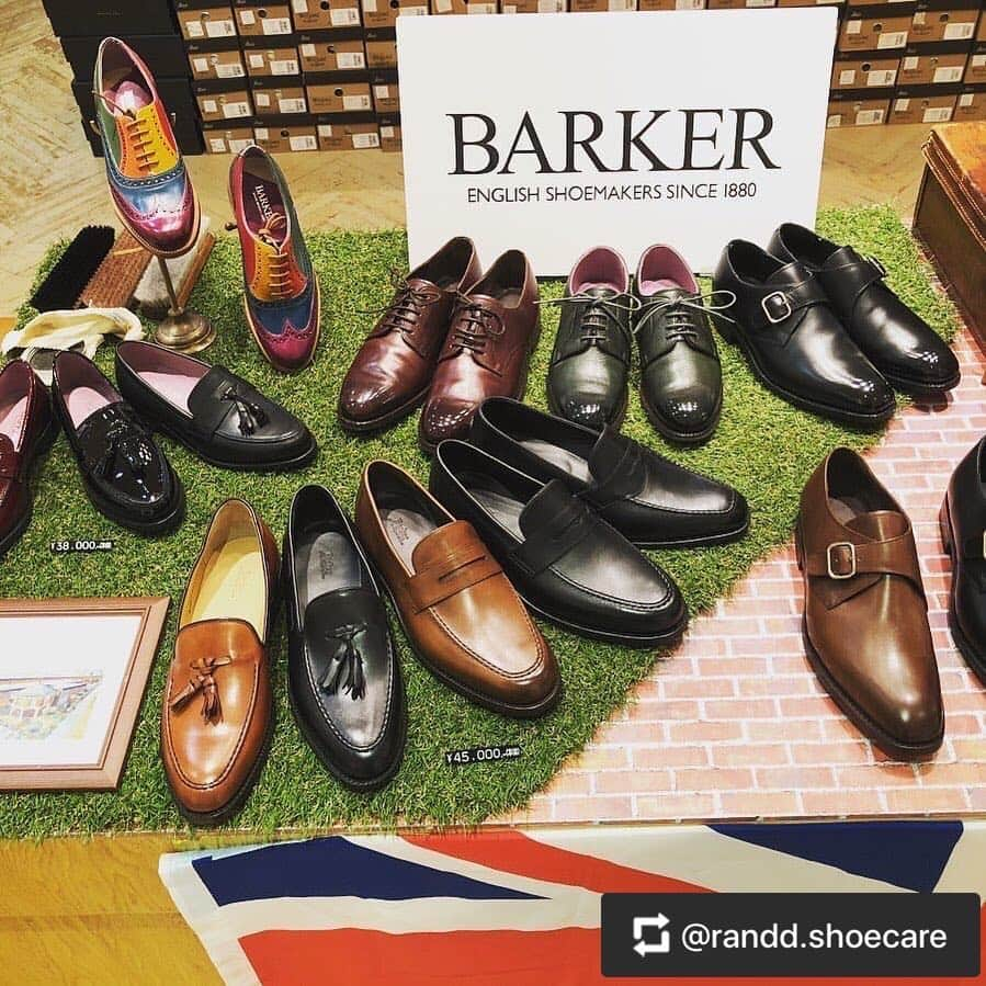 m.mowbrayさんのインスタグラム写真 - (m.mowbrayInstagram)「#Repost @randd.shoecare ------ 【告知】 2月15日（土）・16日（日） 静岡伊勢丹5階紳士靴ショップにてBARKER×M.mowbrayのコラボイベントを開催致します。  140年の歴史を持つ老舗ファクトリーであり古き良き英国スタイルを継承するBARKER。  静岡初上陸のこの機会にぜひご体感ください。 当日は10年、20年と永く履くためのケアをご紹介致します。  #mowbray#mmowbray#mowbray同盟#mowbraymania#shoecare#shoeshine#シューケア #靴磨き#haveaniceshoes#あしもと倶楽部#足元倶楽部#断然革靴派#わさおのおすすめ#randdsales_nagoya#barker #barkershoes #バーカー#shizuoka #静岡 #isetan #伊勢丹 #静岡伊勢丹 #しぞーか #画像はイメージです」2月12日 19時46分 - m.mowbray