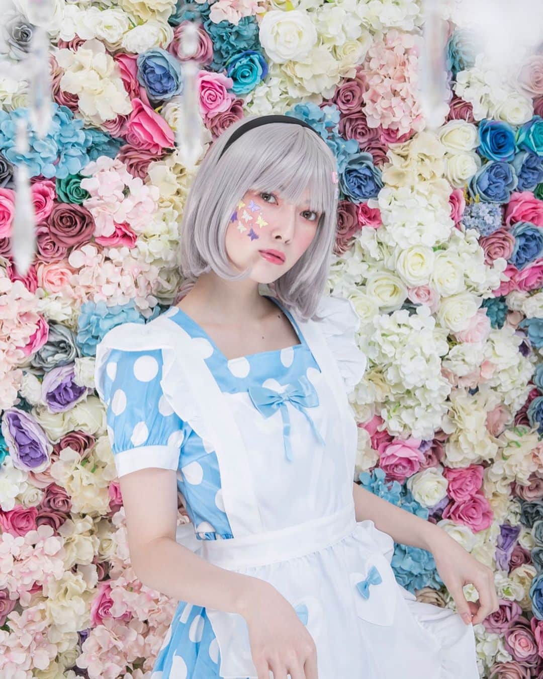 日下部美愛のインスタグラム：「🦋🤍 この前の撮影データ載せていくね、飽きたらごめんね . . #photo #japan #model #me #cosplayer #cosplay #portrait #portraitphotography #fashion #makeup #followme #instagood #camera #cosplay #cosplaygirl #한국 #맞팔 #사진 #데일리 #데일리룩 #粉我 #偶像  #メイド #内衣」