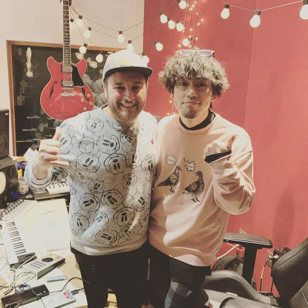 Nakajinさんのインスタグラム写真 - (NakajinInstagram)「Fun session with @manovskimusic 👍👍」2月12日 20時35分 - nakajin