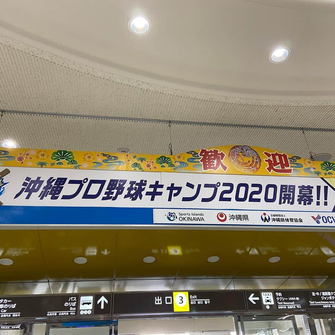 五十幡裕介さんのインスタグラム写真 - (五十幡裕介Instagram)「沖縄に到着しました☀️ 機内のモニターでもファイターズキャンプの映像が流れていて 気持ちも高まり、準備は万端です。 明日から頑張ります！  #北海道 #日本ハム #ファイターズ #lovefighters #2020 #プロ野球 #NPB #羽撃く #はたたく #沖縄 #名護 #国頭 #春 #キャンプ #機内 では #快眠 #いつもよりは起きていたけど #明日 は #楽天 との #練習試合 #実戦 #競争 #本格化 #HTB #アナウンサー #五十幡裕介」2月12日 23時19分 - htb_isohatayusuke