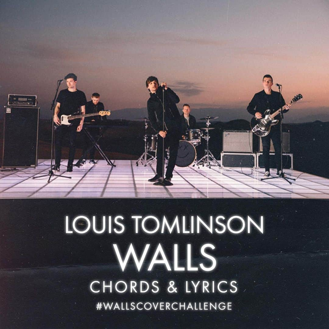 ルイ・トムリンソンのインスタグラム：「Chords for #Walls. Let’s see what you’ve got」