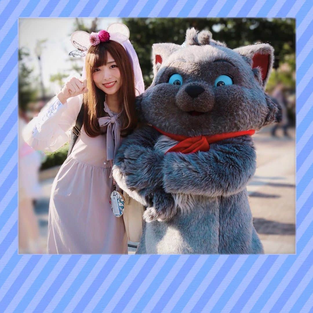 望月みゆさんのインスタグラム写真 望月みゆinstagram みゆちぃとディズニー 去年あげてなかったやつ ベルリオーズ ここまできてマリーちゃんとは 手繋いで歩いただけでお写真撮ってない 最近行けてない 行きたい 東京ディズニーシー Tokyodisneysea