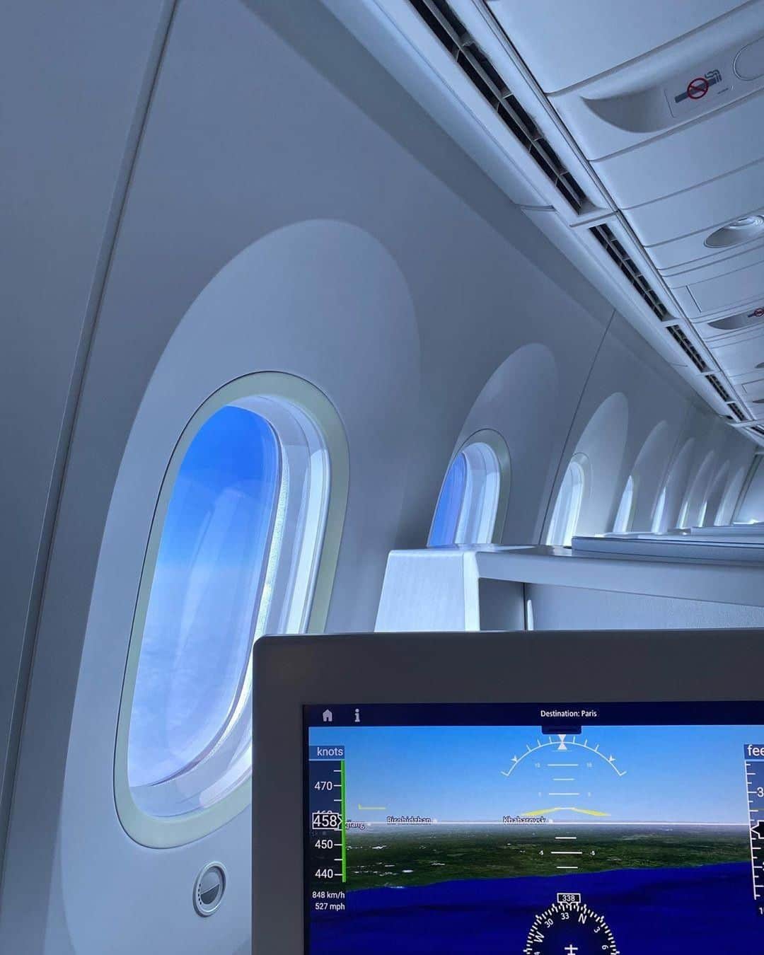 エールフランスのインスタグラム：「Enjoying a sweet escape. Savourer son escapade. 📷par @yumilovego.  #AirFrance #Franceisintheair #plane #traveling #787」