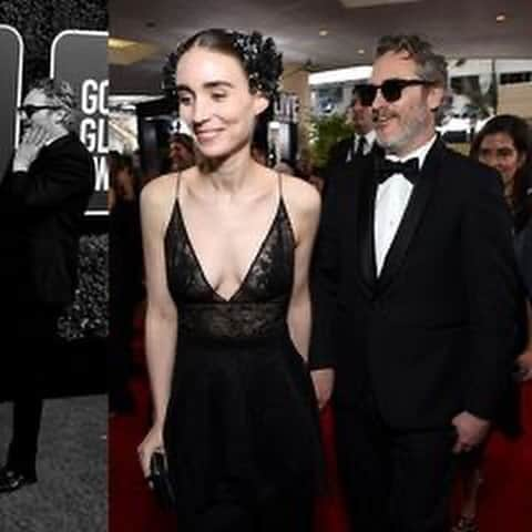 る鹿さんのインスタグラム写真 - (る鹿Instagram)「惚れた#2 大好きな役者ふたり❤️ Made my day！ #joaquinphoenix  #rooneymara」2月13日 3時06分 - luluxinggg