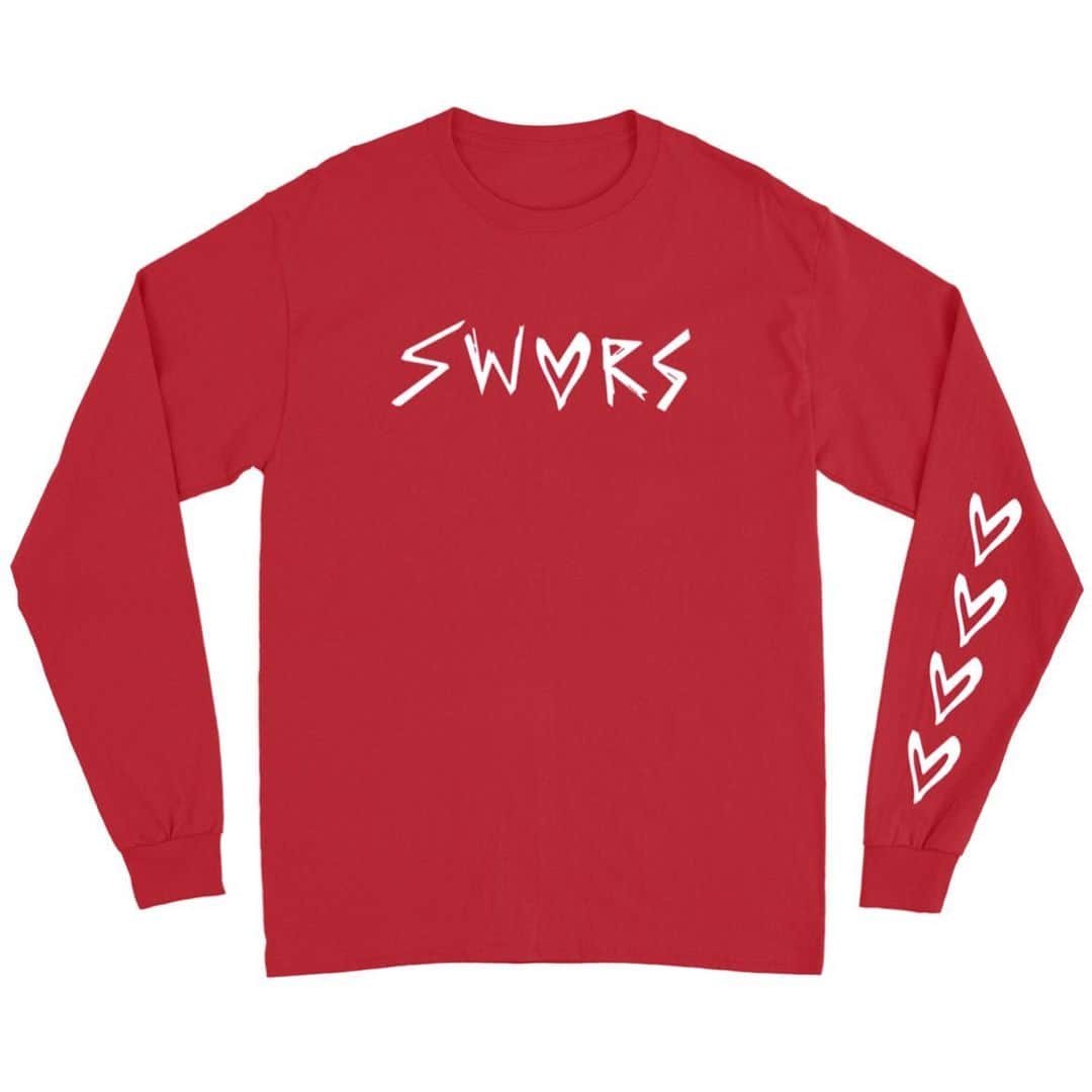 SWMRSさんのインスタグラム写真 - (SWMRSInstagram)「HAPPY VALENTINES DAY // NEW SHIRT AVAIL NOW // NEW SONG FRIDAY // SWMRS.COM」2月13日 4時12分 - swmrs