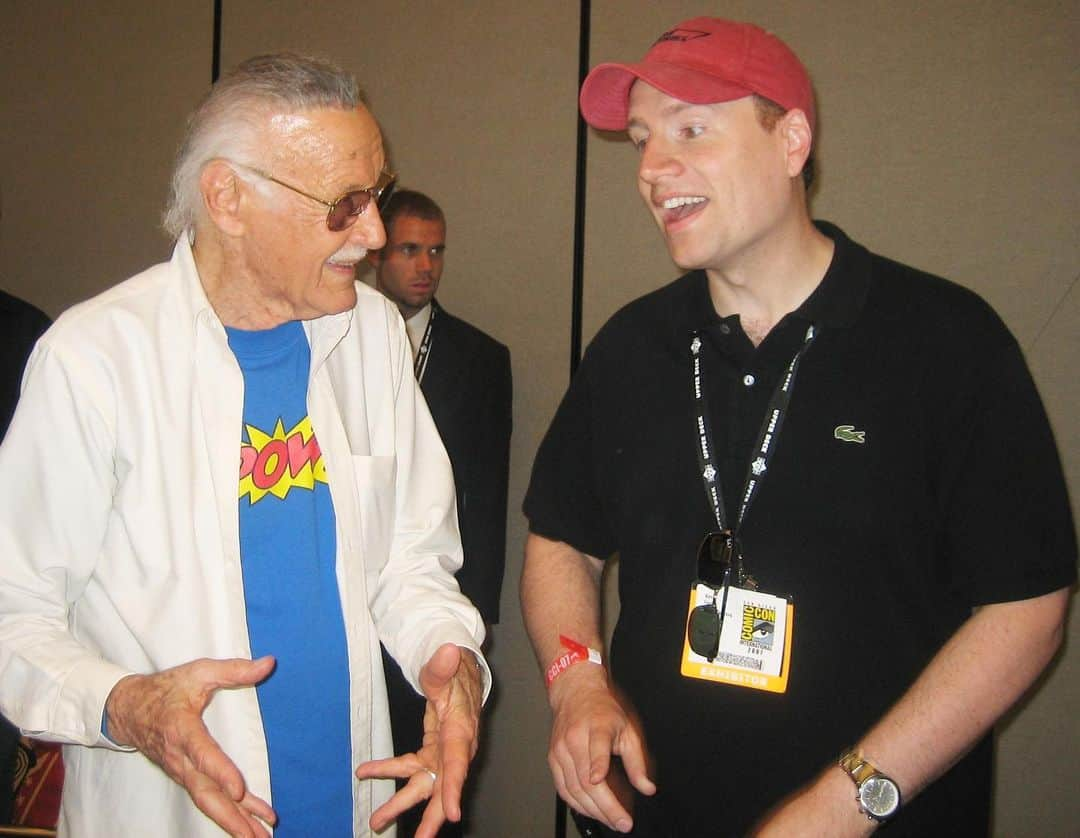 スタン・リーさんのインスタグラム写真 - (スタン・リーInstagram)「What a significant snapshot: Stan and Marvel’s Kevin Feige behind the scenes at #SDCC 2007 before the very first Iron Man movie panel! #StanLee #WaybackWednesday」2月13日 4時14分 - therealstanlee