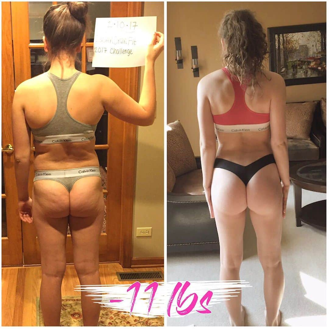 Lauren Drain Kaganさんのインスタグラム写真 - (Lauren Drain KaganInstagram)「Check out my personal transformation & those in just 6 weeks time from my clients🙌🏼 See my Spring Program that’s open for sign up now on my website💪🏽 First photo I’m about 120lbs vs 145lbs and the last set I’m 135lbs vs 135lbs😎」2月13日 10時55分 - laurendrainfit