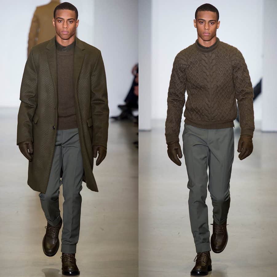 キース・パワーズのインスタグラム：「Calvin Klein F/W 14 & S/S 15  Talk about a throwback. These are the only two shows I ever walked. Maybe I’ll get back on the runway someday. Lord’s willing.」