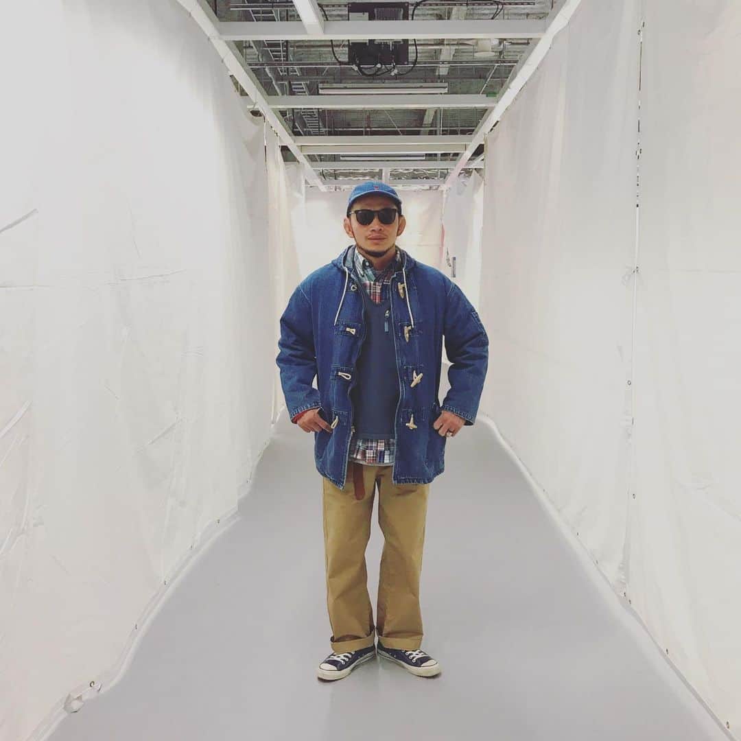 宇野薫のインスタグラム：「#宇野薫のテーマがありすぎコーディネート (山田さん、西脇さんこんな感じにコーディネートしてみました編)  #ただの古着好きです #だから古着はやめられない #古着コーデ #宇野薫」