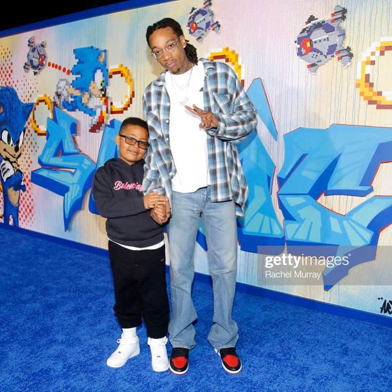 ウィズ・カリファのインスタグラム：「Sonic premier was fun #taylorgang」