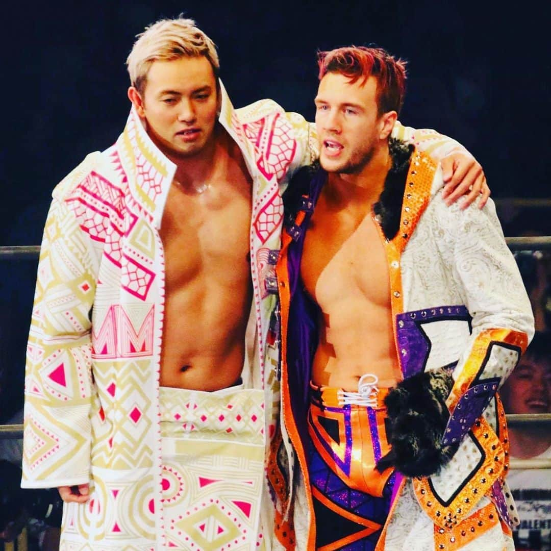 新日本プロレスリング 新日企画さんのインスタグラム写真 - (新日本プロレスリング 新日企画Instagram)「オカダ・カズチカ & ウィル・オスプレイ  #オカダカズチカ #kazuchikaokada  #ウィルオスプレイ #willospreay #新日本プロレス #njpw #大阪城ホール」2月13日 15時01分 - nj_kikaku