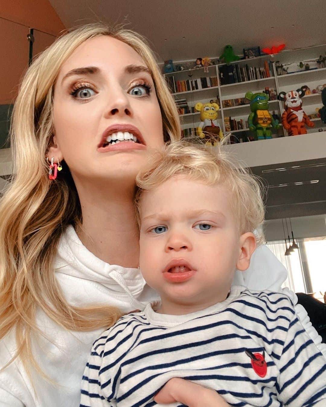 キアラ・フェラーニさんのインスタグラム写真 - (キアラ・フェラーニInstagram)「Look at that face 😍」2月14日 1時47分 - chiaraferragni