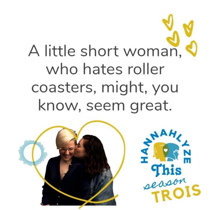ハナー・ハートのインスタグラム：「Truth is @heyyyella was never going to compromise on this in a relationship. Til she met me... Listen now! Special Valentine's Day episode of #HannahlyzeThis!  iTunes:  http://bit.ly/Ht302iT  Spotify: http://bit.ly/HT302sp (available wherever you listen to podcasts)」