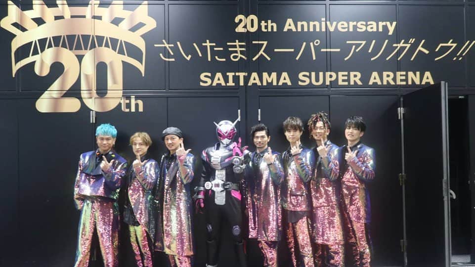 DAICHI さんのインスタグラム写真 - (DAICHI Instagram)「DAPUMP✖️仮面ライダージオウ  一緒にステージで共演出来てミラクル起き放題でした🥺✨✨✨ #DAPUMP #livedapump2020funkytrickypartyfinal」2月13日 17時37分 - daichix
