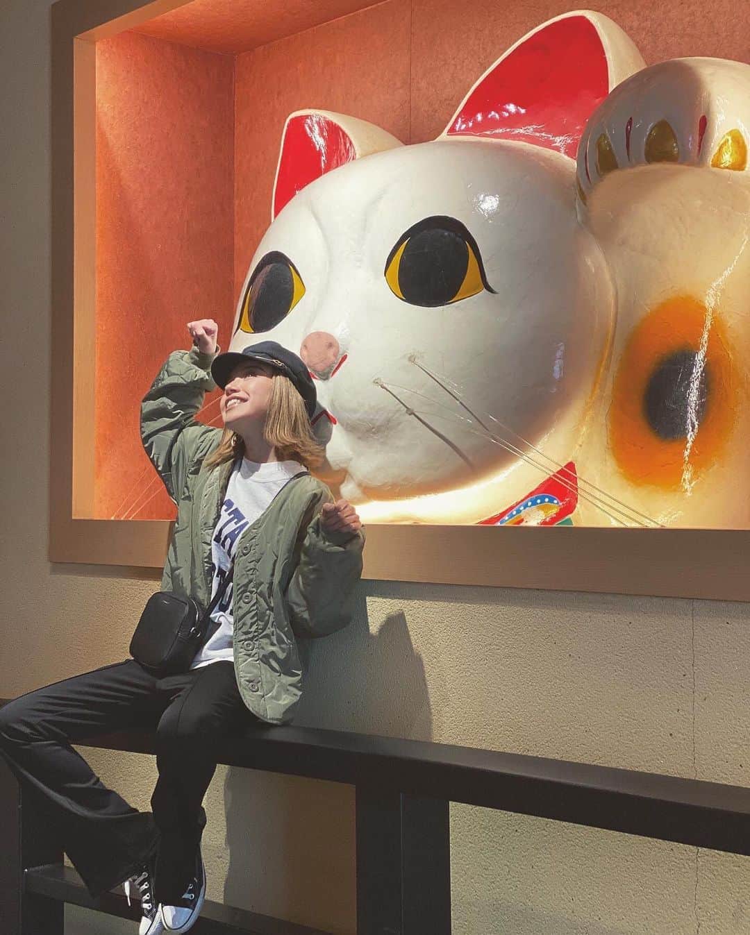 階上実穂さんのインスタグラム写真 - (階上実穂Instagram)「🐈🐈🐈」2月13日 18時45分 - miho_ishigami