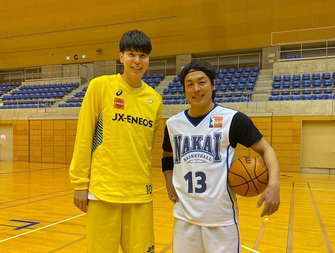 宮崎大輔さんのインスタグラム写真 - (宮崎大輔Instagram)「バスケの収録〜🏀🏀 めっちゃ楽しかった❗️ 詳細はまたで‼️ #ハンドボール #日本体育大学 #バスケットボール #handball #basketball  #宮崎大輔 #eneos  #jxeneossunflowers #asics」2月13日 19時42分 - daisuke7_official