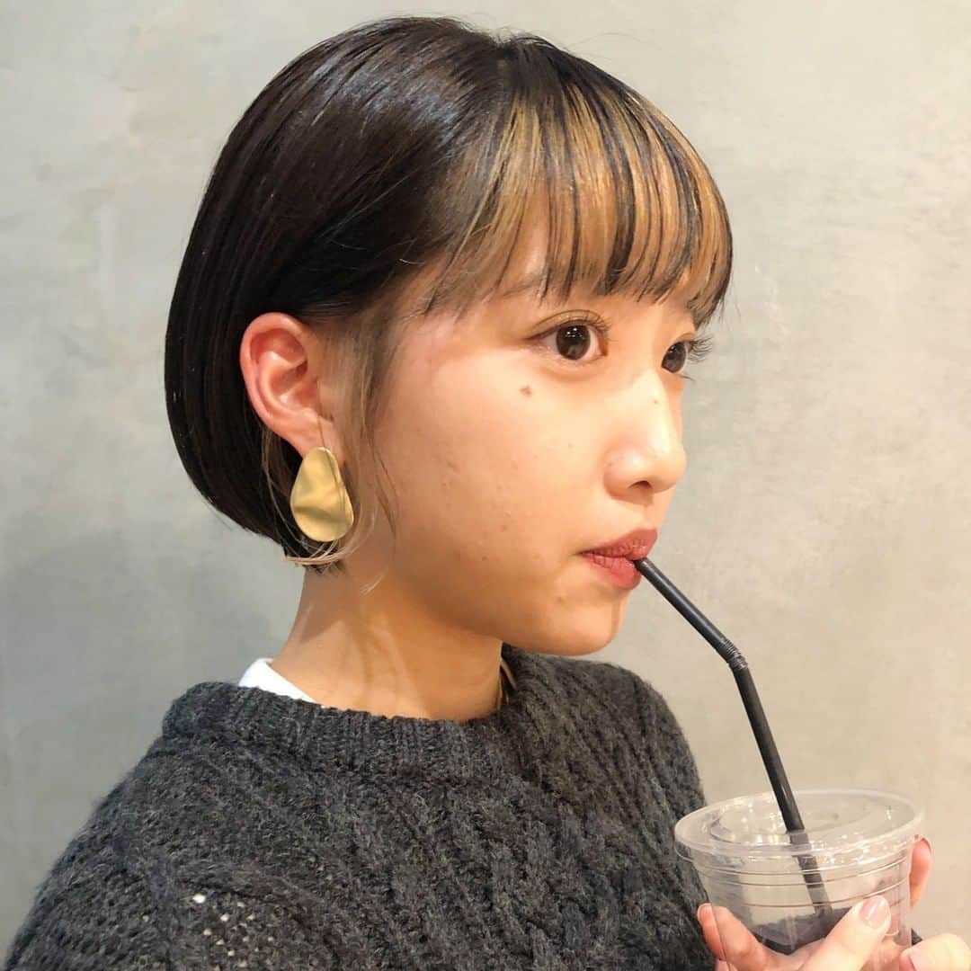 Hairさんのインスタグラム写真 Hairinstagram コントラストを効かせたショート Hair掲載スタイリスト Honami Kaneko Kikkake Depth ヘアスタイルをもっと見たい人はhairプロフィールリンクをチェック ショート