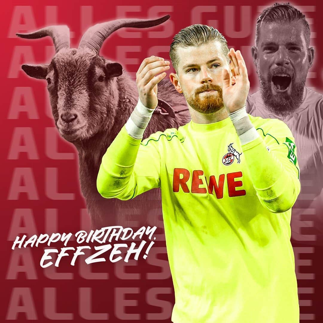 ティモ・ホルンのインスタグラム：「Alles Jode @fckoeln 🎉🔴⚪️🐐」