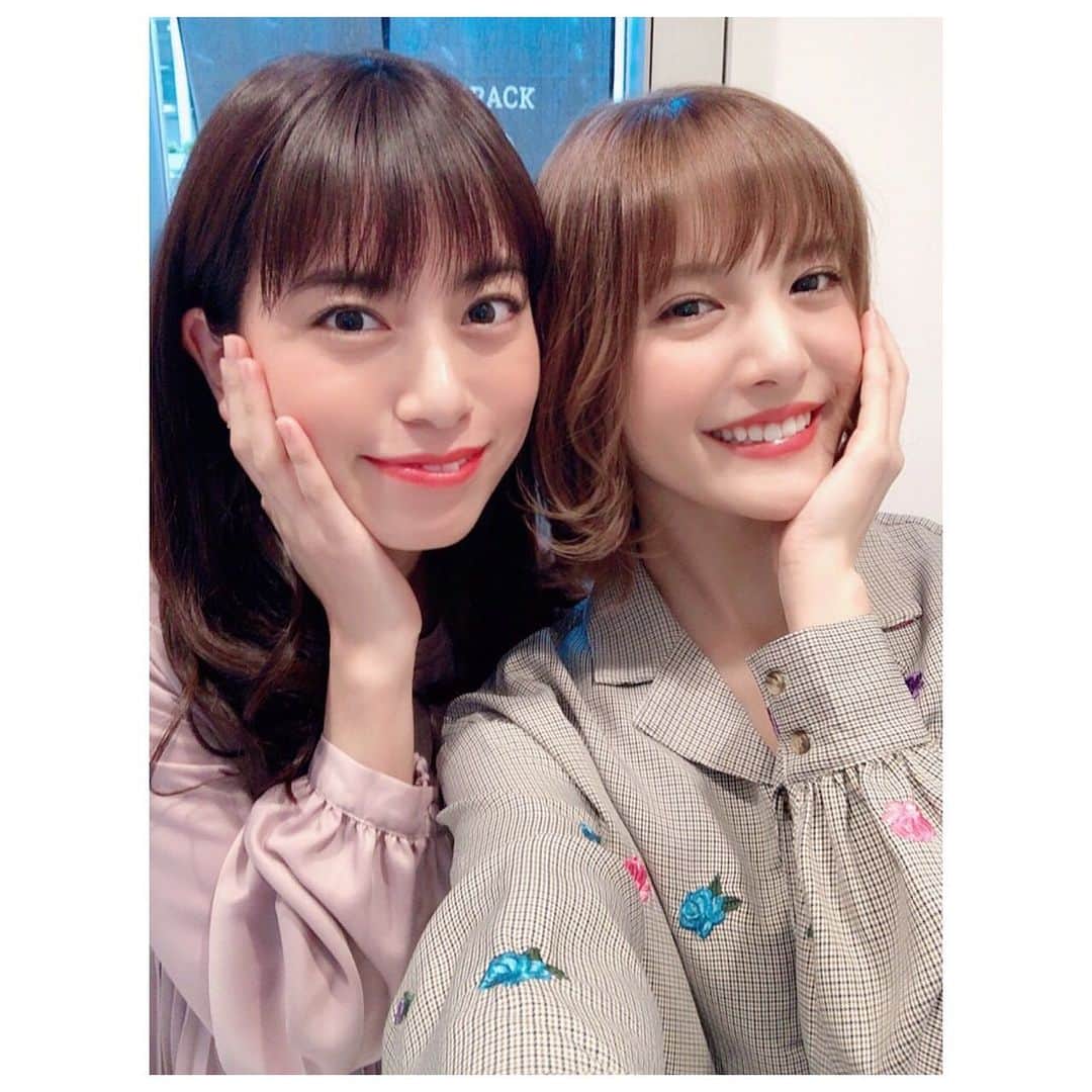 美沙玲奈のインスタグラム：「さぶりんちゃん🌹💕 大人っぽくて隣りに居てドキドキした🥰///」