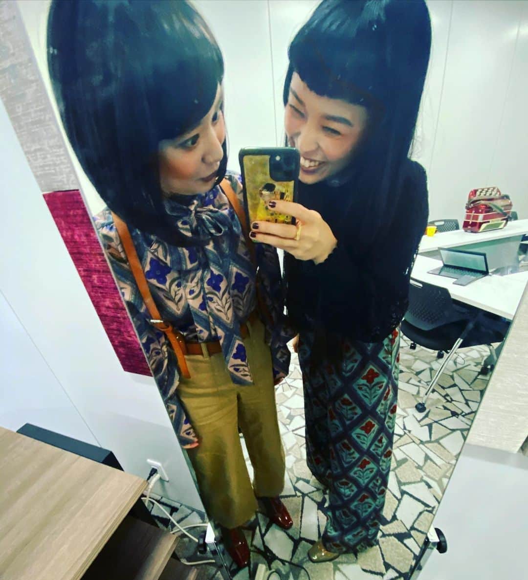 小春のインスタグラム：「トゥディズシスターズ #charanporantan」