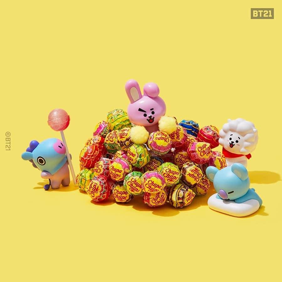 BT21 Stars of tomorrow, UNIVERSTAR!さんのインスタグラム写真 - (BT21 Stars of tomorrow, UNIVERSTAR!Instagram)「Everything here speaks of good taste. 👅🍭 ⠀ #BT21 Chupa Chups Collection Coming Soon ⠀ 👉Check out the product tag! ⠀ [Global] Feb. 16th, Sun 17:00 PST LINE FRIENDS COLLECTION collection.linefriends.com ⠀ [KOREA] Feb. 20th, Thu 11:00 KST smartstore.naver.com/linefriends ⠀ #BT21_UNIVERSE #CHUPACHUPS #LOLLIPOP」2月14日 11時00分 - bt21_official