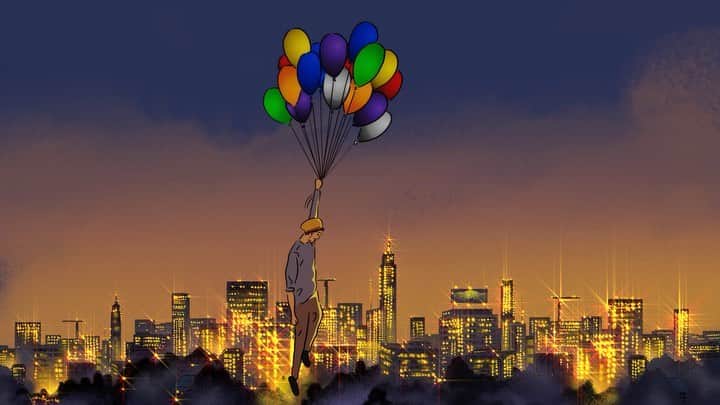 スティーブ・アエンのインスタグラム：「If you never let go, you’ll never know how far you can rise.」