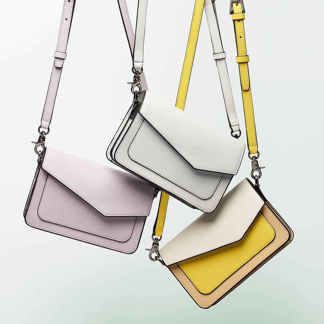 ボトキエのインスタグラム：「That new, new | shop the Cobble Hill mini crossbody in spring-ready colors | #botkier #newarrivals #springstyle」