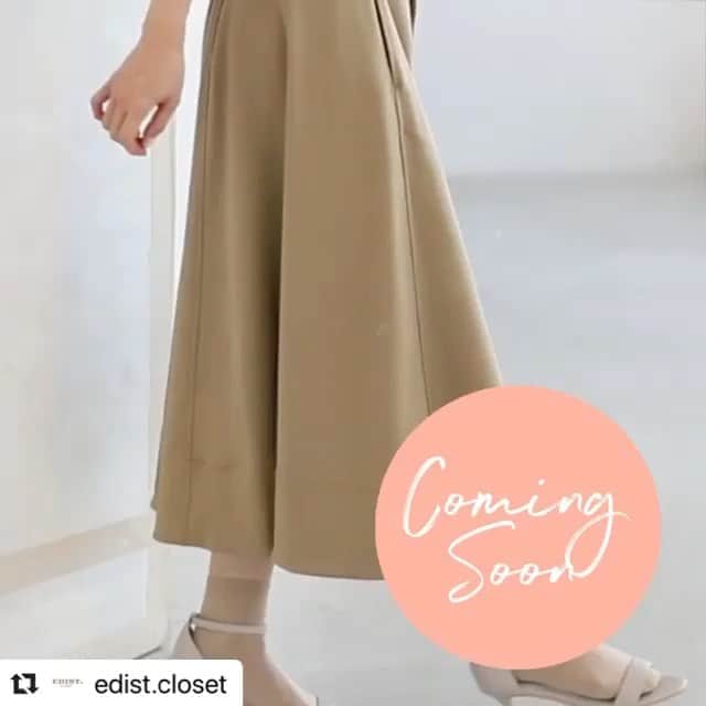木庭弥生のインスタグラム：「#Repost @edist.closet with @make_repost ・・・ coming soon‼️🙊﻿ ﻿ ﻿ ﻿ ﻿ ﻿ ﻿ ﻿ ﻿ ﻿ ﻿ ﻿ ﻿ ﻿ ﻿ #edistcloset #エディストクローゼット」