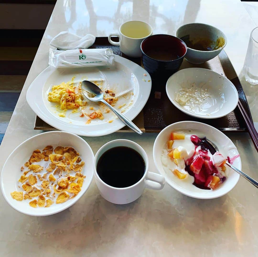 金村義明さんのインスタグラム写真 - (金村義明Instagram)「#朝食バイキング #タコライス #コーンフレーク」2月14日 9時09分 - yoshiaki_kanemura