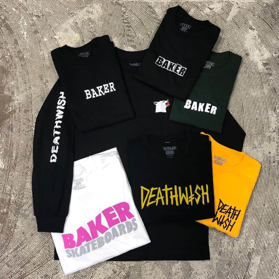 スケートボードのカリフォルニアストリートさんのインスタグラム写真 - (スケートボードのカリフォルニアストリートInstagram)「BAKER と DEATHWISH から新しいTシャツと長袖が入荷❗️ 今回入ってきたT シャツはBAKER, DEATHWISHのブランドロゴや、BLACK SABBATH の アルバムジャケット (master of reality) のパロディなど、ハードコア感強めに仕上がっております❗️ @bakerskateboards @deathwishskateboards #bakerskateboards #deathwishskateboards #skateboard #skateboarding #skater #カリフォルニアストリート #カリスト #スケートボード #スケボー #スケーター #californiastreet #calst」2月14日 19時36分 - california_street