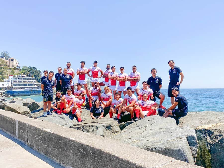 藤田慶和さんのインスタグラム写真 - (藤田慶和Instagram)「TEAM PHOTO IN CHILE🇨🇱📸 #セブンズ #日本代表 #sevens #japan #南米 #遠征 #teamphoto #chile #wulffcastle」2月14日 19時34分 - yoshikazu15