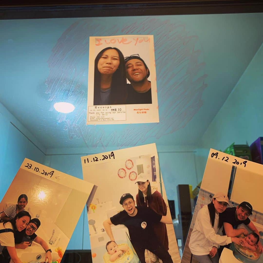 スティーブン・チョンのインスタグラム：「情人節快樂 @aumanmannnn 老婆😘 我愛你」