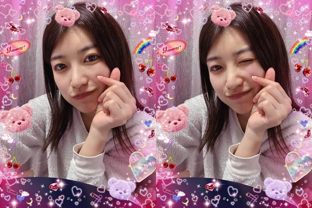吉田華恋のインスタグラム：「ハッピーバレンタイン！🧸🌈🍒🌙💗 今年はブラウニー作りました！ 美味しくできました！🎀🤎」