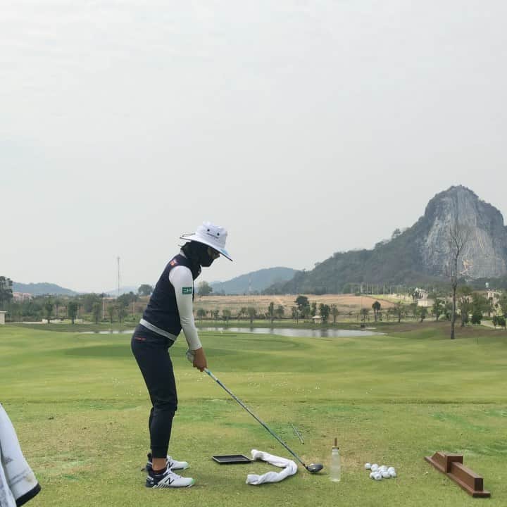 のインスタグラム：「⛳️🏌️‍♀️3W  #タイ🇹🇭」