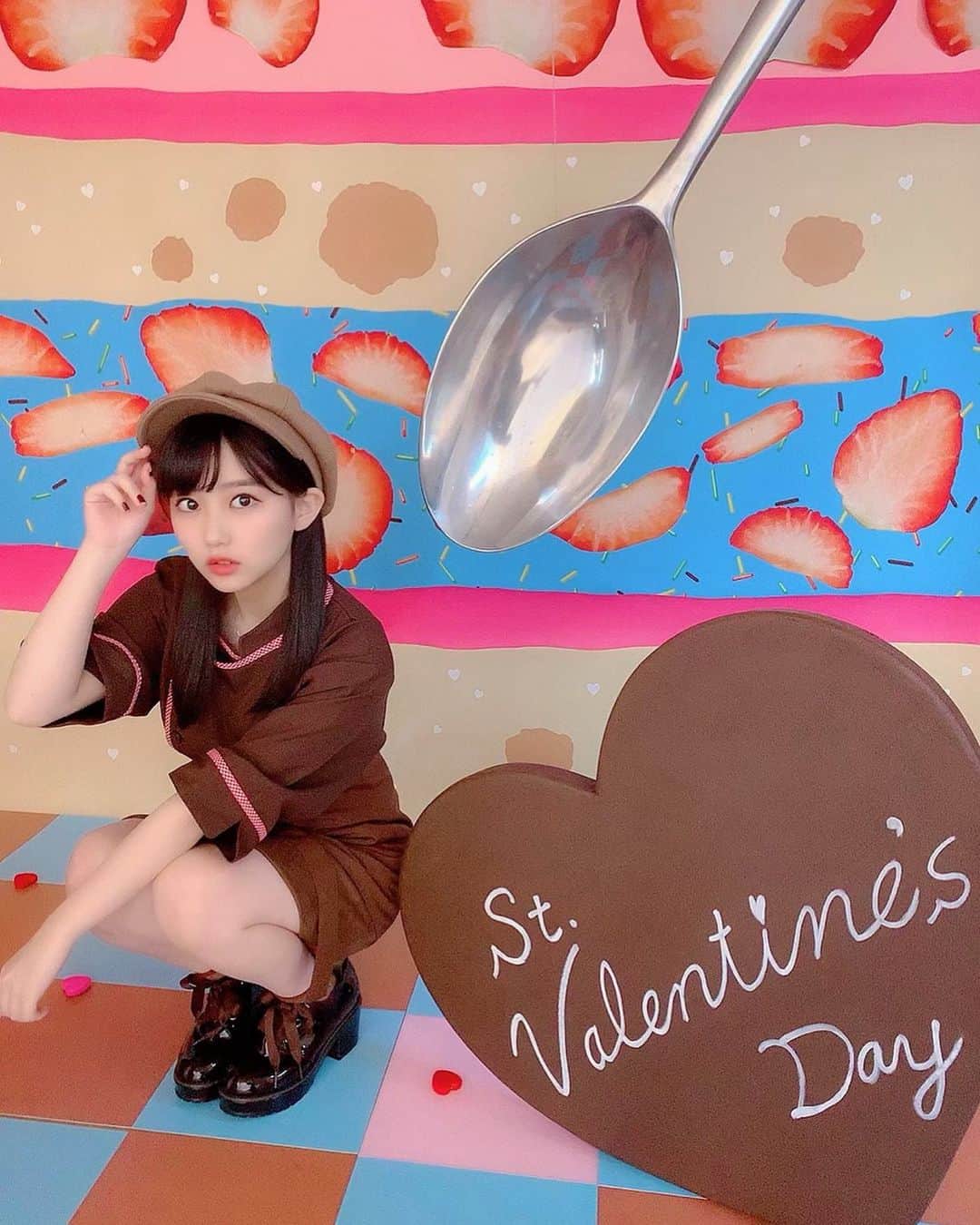 田中美久さんのインスタグラム写真 - (田中美久Instagram)「#ハッピーバレンタイン  #🍫❤️ #valentine #HKT48」2月14日 17時41分 - mikumonmon_48