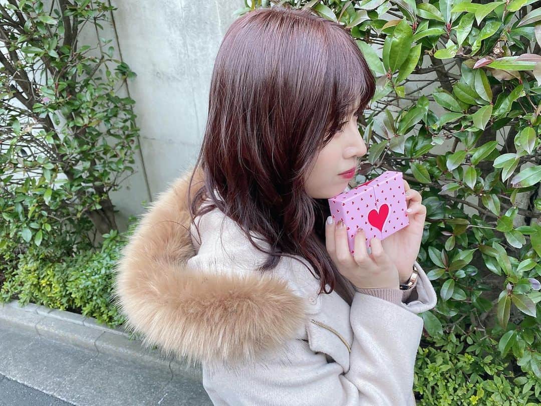 佐藤朱さんのインスタグラム写真 - (佐藤朱Instagram)「❤️💝❤️💝 . バレンタイン感出てますか、、？笑 #ハッピーバレンタイン #バレンタイン」2月14日 18時19分 - akari_miyagi