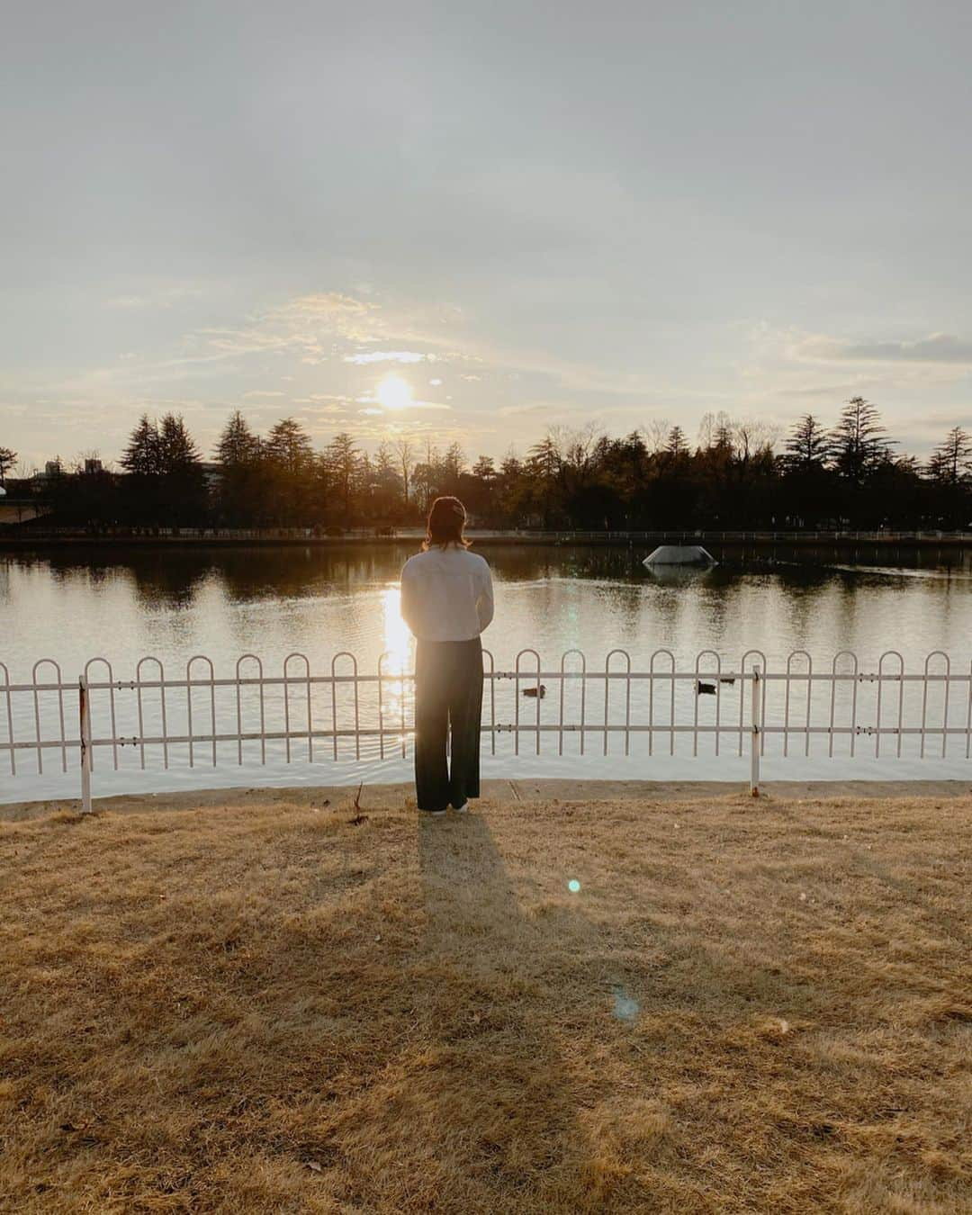 箭内夢菜さんのインスタグラム写真 - (箭内夢菜Instagram)「🦆 今日は地元の大きな公園に お散歩に行きました~︎☺︎ #開成山公園」2月14日 21時35分 - yumenayanai_official