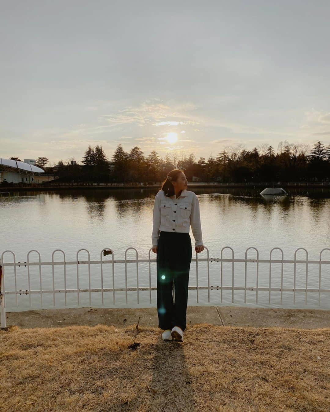 箭内夢菜さんのインスタグラム写真 - (箭内夢菜Instagram)「🦆 今日は地元の大きな公園に お散歩に行きました~︎☺︎ #開成山公園」2月14日 21時35分 - yumenayanai_official