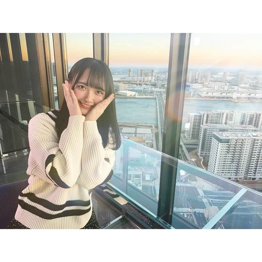 石田千穂さんのインスタグラム写真 - (石田千穂Instagram)「． STU発⇒東京で、晴海のタワーマンションに行ってまいりました！ 景色綺麗だった〜☺︎ 次の放送も見てね！ #STU48 #STU発東京 #晴海 #タワーマンション #景色 #綺麗 #東京オリンピック #選手村 #idol #石田千穂」2月14日 22時22分 - chiho_ishida