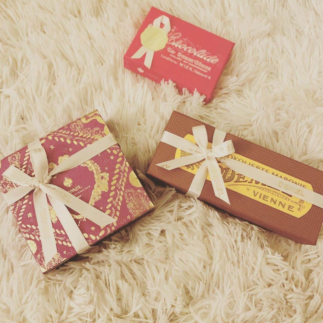 akikoさんのインスタグラム写真 - (akikoInstagram)「デメルの箱が好きすぎて、ついつい自分用に買っちゃう😍❤️😍❤️ #demel #chocolate #valentine #demel」2月15日 1時22分 - akikojazz