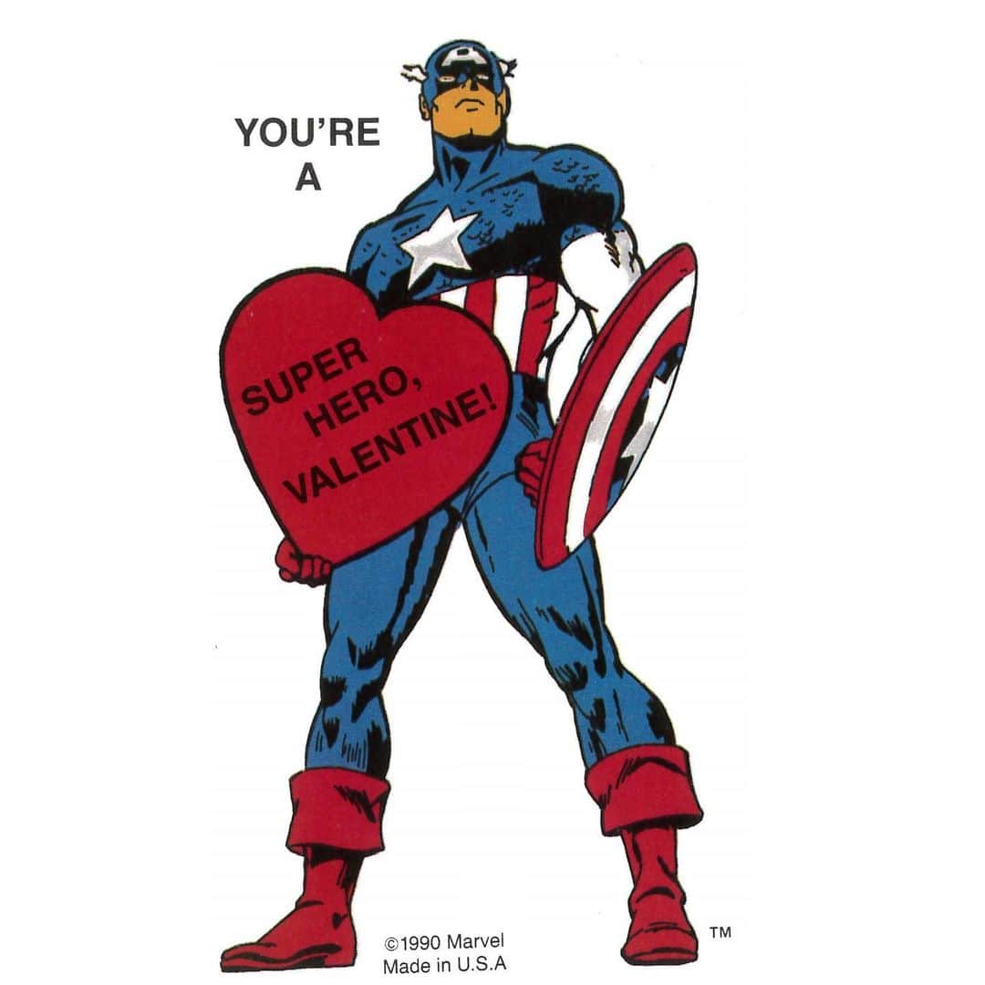 スタン・リーさんのインスタグラム写真 - (スタン・リーInstagram)「Happy Valentine's Day! #FlashbackFriday to the 90s with these old school Marvel cards! Which one would you give to your crush? #ValentinesDay」2月15日 1時33分 - therealstanlee