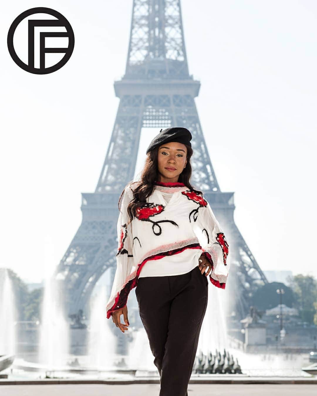 Timo the Fotographerのインスタグラム：「The fountains in between Trocadéro and the Eiffel Tower are gorgeous when they're turned on.  This is where we decided to shoot this piece, and luckily for us they were running this day.  This is where @marie_louisenk showed off a little bit of sass while wearing @h.lanedesign's hand made wrap. ________________ ⠀⠀⠀⠀⠀⠀⠀⠀⠀ Designer: @h.lanedesign Photographer: @fantim Model: @marie_louisenk MUA: @makeupbynabil ⠀⠀⠀⠀⠀⠀⠀⠀⠀ ________________ ⠀⠀⠀⠀⠀⠀⠀⠀⠀ #fantim #frazierfotography #写真 #photography #inspiration #paris #0711 #stuttgart #travel #model #photographer #fotography #モデル #poppy #nashvilleclothing #ecofriendly #mannequin  #design #fashion #fashiondesign #felt #designer #nashvilletn #nashvillefashion #handmade #nashvillestyle #nashvillescene #nashvillelifestyles #nashvillefashionweek #whynfw」