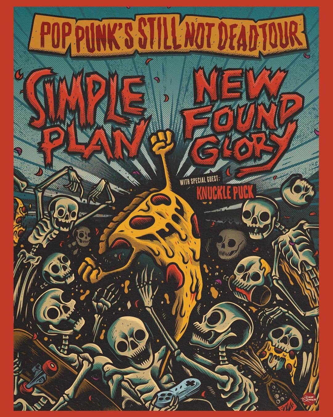 Simple Planさんのインスタグラム写真 - (Simple PlanInstagram)「It's time!!! Tickets, VIP Pizza Party and Main Event spots for our "Pop Punk's Still Not Dead" tour with @newfoundglory and @knucklepuckil are officially on sale today at noon local time! 🤘🏻⚡️🤘🏻 Do you have yours yet? Grab them now at simpleplan.com or at the link in our bio and see you at the shows! 🎟」2月15日 2時23分 - simpleplan