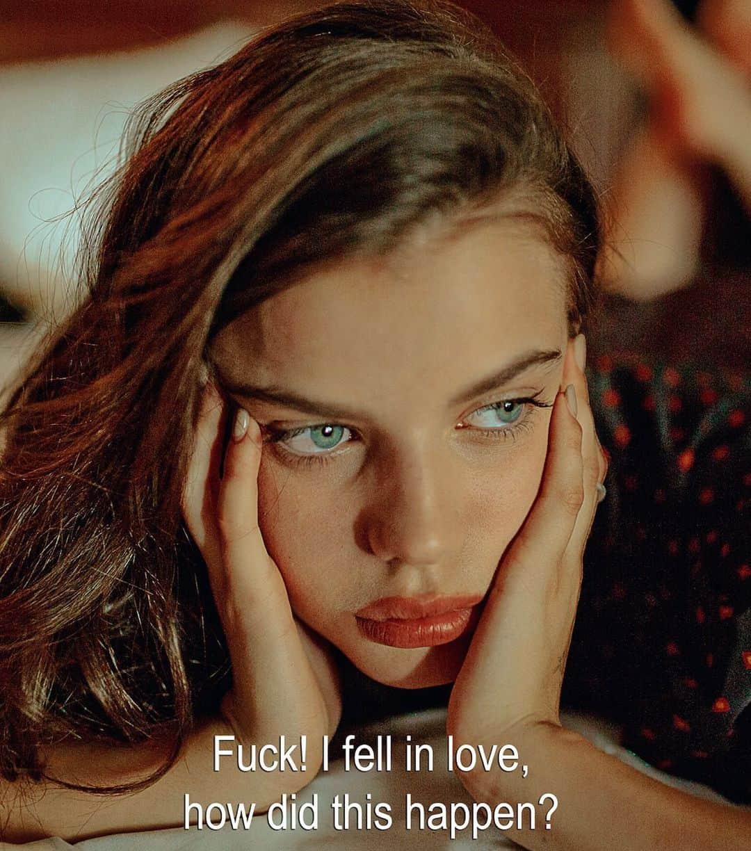 ソニア・ベン・アンマーのインスタグラム：「happy vday lovers 💔 @sarahbahbah」