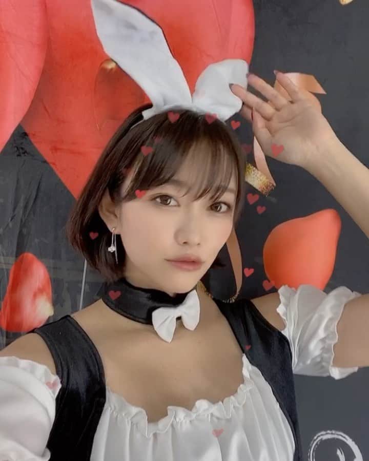 西野翔のインスタグラム：「Happy valentine❤️ #AV #西野翔　#shownishino #AV女優 #sod #ソフトオンデマンド #instagood #japanesegirl  #バニーガール #bunnygirl #cosplay #ライバーDJ」