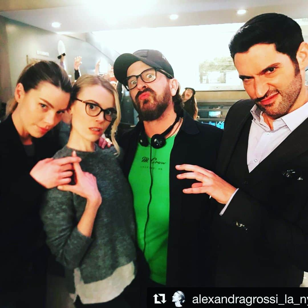 リチャード・スペイト Jrさんのインスタグラム写真 - (リチャード・スペイト JrInstagram)「#Repost @alexandragrossi_la_ny with @get_repost ・・・ My creepy Valentines @laurengerman  @dicksp8jr @officaltomellis @lucifernetflix #season5」2月15日 3時14分 - dicksp8jr